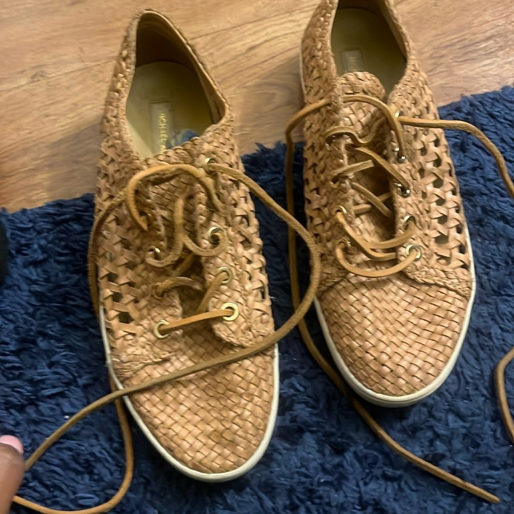 Michael Kors wicker sneakers